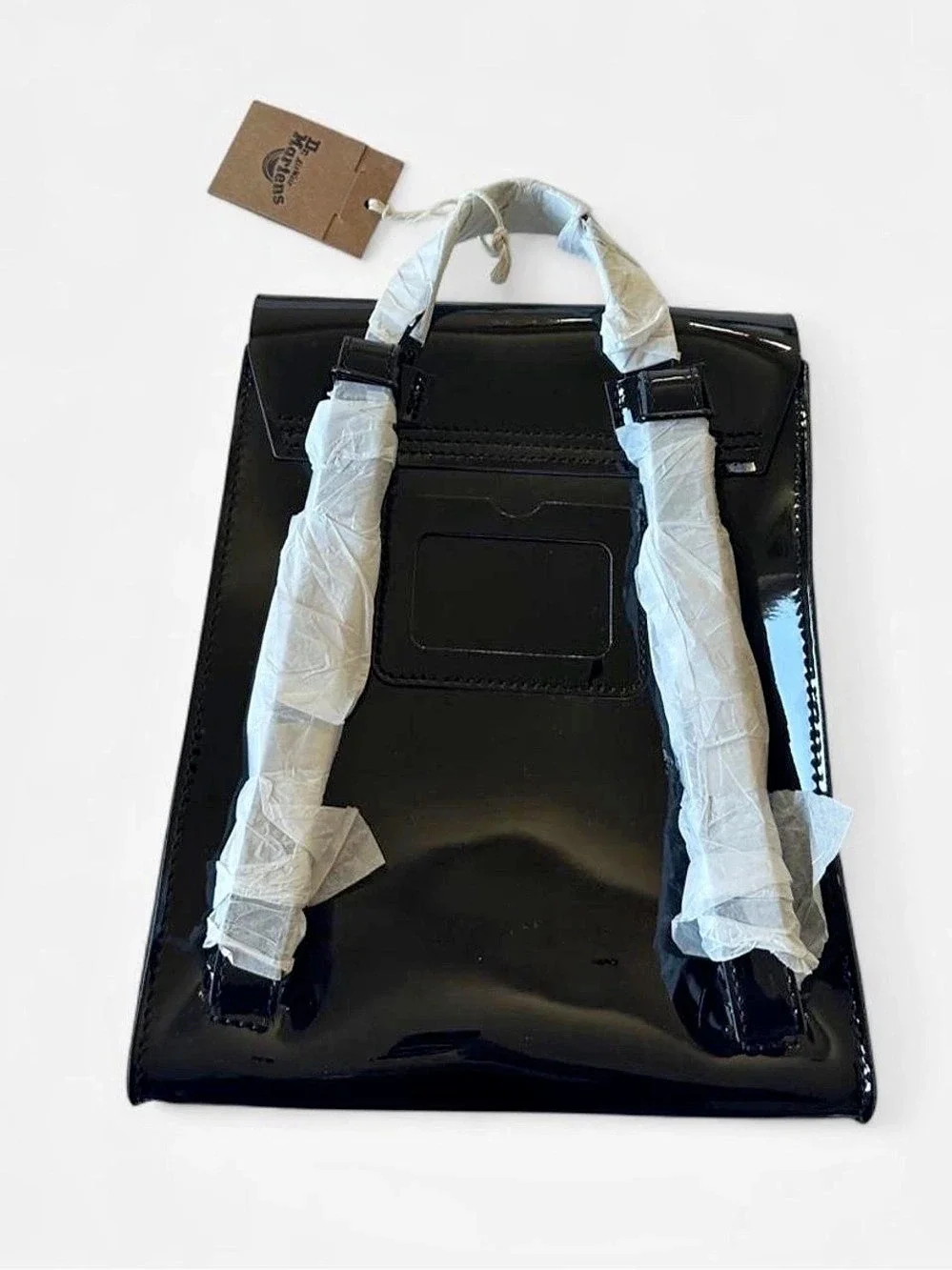 Dr. Martens Discontinued Black Patent Mini Backpack NWT